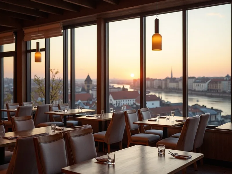 NENI Restaurant im 25hours Hotel Köln — modernes Interieur mit Stadtblick