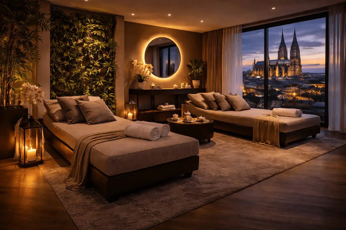 Relax Lounge im Rooftop Penthouse Köln